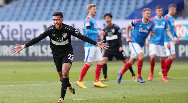 Nicolás González anotó el segundo tanto seguido tras la vuelta del fútbol en Alemania. Nicolás González anotó el segundo tanto seguido tras la vuelta del fútbol en Alemania.