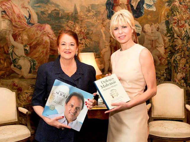 Karina Rabolini se reunió con la Embajadora Argentina en el Reino Unido,  Alicia Castro
