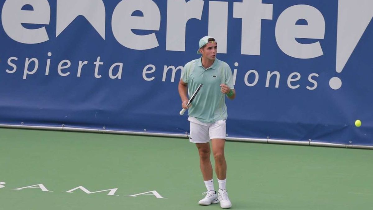 Challenger de Tenerife Rodríguez Taverna pasó a octavos