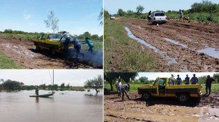 Vecinos de Ceibas apuntaron a un senador provincial que destrozó los caminos sacando su hacienda por la creciente&nbsp;