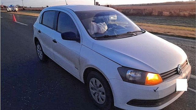 Ruta 12: chocaron un auto y un colectivo cerca de María Luisa