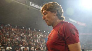 El respaldo. La gente bancó al equipo del Gringo, que lo agradeció.