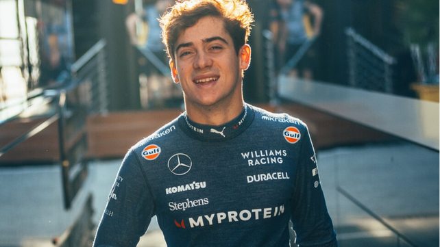Toda la frescura de Franco Colapinto, el piloto que revolucion&oacute; Williams y la F&oacute;rmula 1.