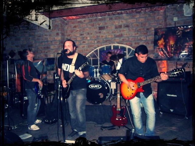 Origen. La banda está vigente en el circuito rockero desde hace seis años