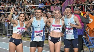 El atletismo argentino consiguió dos medallas de oro y una de bronce