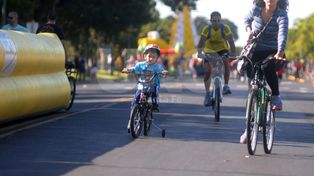 El primer biciencuentro pasó por Santa Fe