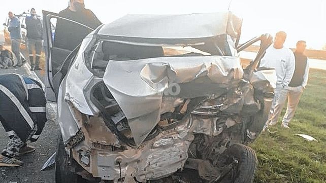 Varios choques con muchos heridos en autopista Santa Fe-Rosario producto de la niebla y el humo.&nbsp;