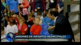 Los chicos de los Jardines Municipales iniciaron el ciclo lectivo