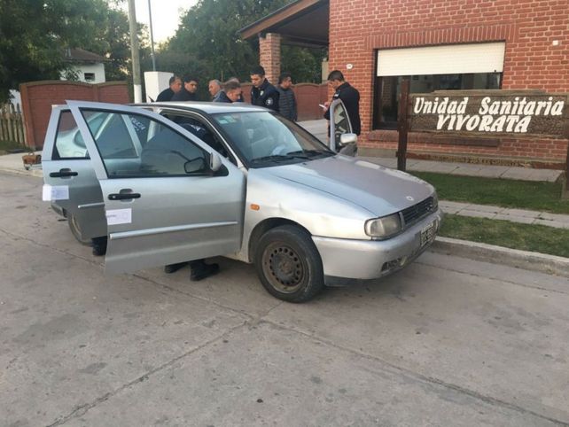 Penoso. El Volkswagen Polo en cuyo interior ocurrió la tragedia. El padre del nene quedó imputado de&nbsp;