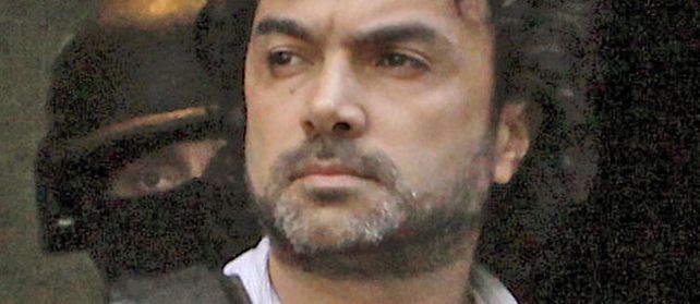 En la mira. Henry López Londoño tras ser detenido el 30 de octubre último.