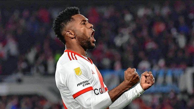 Miguel Borja arrancó la semana con cuidados.