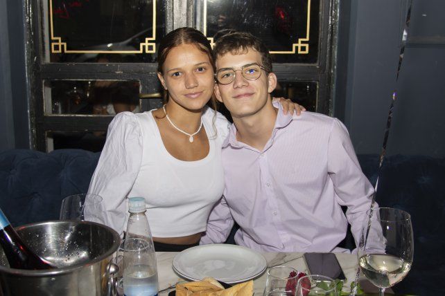 Abril Peretto y Mateo López