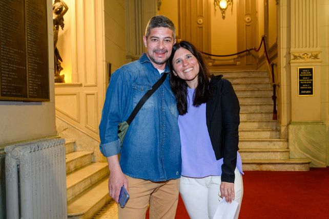 Agustín Simón y Jimena Valdez.