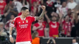 Ángel Di María juega en esta temporada en Benfica de Portugal.