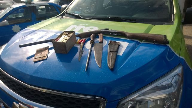 Policía de Seguridad Vial secuestró armas en la Ruta Nacional 11