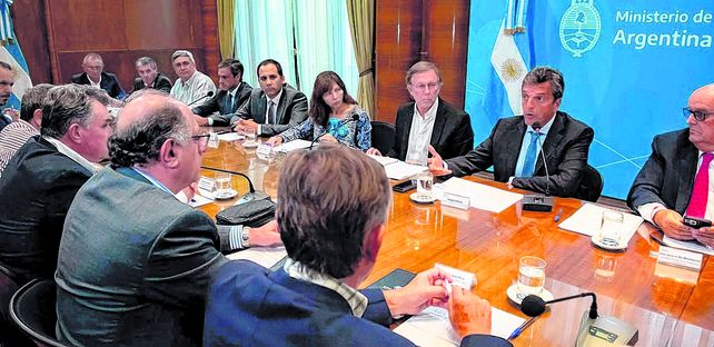 El ministro Massa