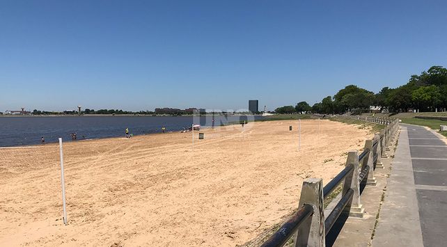 Así lucen las playas y solarium de Santa Fe en el inicio de temporada