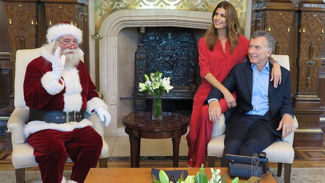 Macri envió un mensaje a la madrugada y contó el regalo que recibió en Navidad