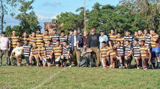Capibá RC y los jugadores del ex-Diamantino homenajearon a Tarimba y Tri Tri.