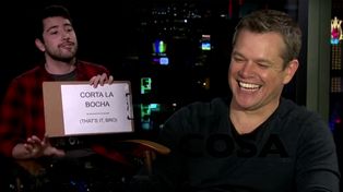 Matt Damon se animó a pronunciar frases argentinas y es furor en las redes