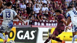 En un final apasionante, Lanús y Talleres igualaron 1-1.