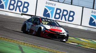 El misil de Del Viso se impuso en la primera final, a 18 vueltas, celebrada en el autódromo paulista José Carlos Pace.