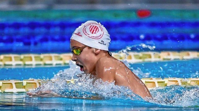 Enzo Luque de Unión de Santa Fe se consagró subcampeón nacional en 100 pecho.