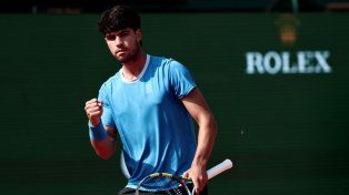 Alcaraz despachó a Vacherot y jugará la final del Masters 1000 de Montecarlo ante Sinner