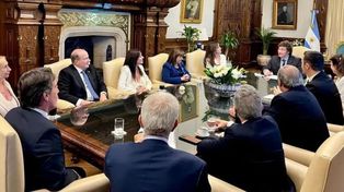 Javier Milei presidió este lunes la primera reunión de gabinete nacional.&nbsp; &nbsp;