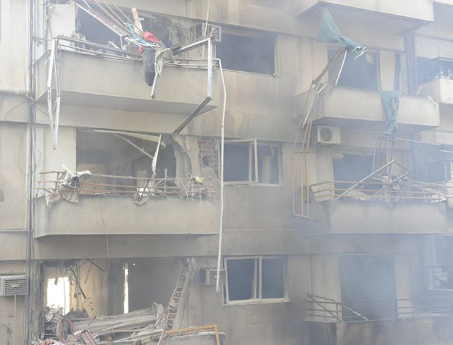 Impactantes imágenes de la terrible explosión del edificio en Rosario