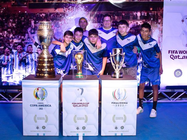 La Copa del Mundo llegará este viernes a Roldán