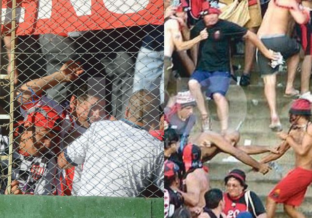 Barrabravas: el gas pimienta también está en Santa Fe