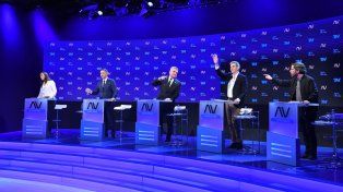 Los candidatos a vicepresidente se vieron las caras en televisión