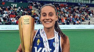 Eugenia Trinchinetti, jugadora importante de Las Leonas, candidata a la mejor del año.