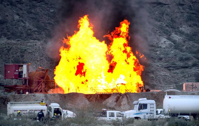 El incendio se produjo en las afueras de la localidad neuquina de Plottier