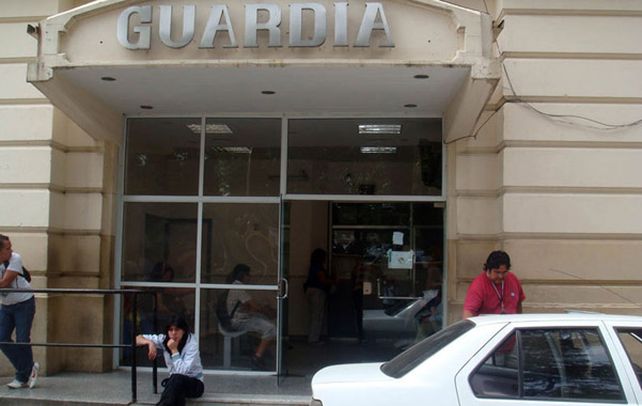 Hospital Piñero. Agustín fue internado en este nosocomio