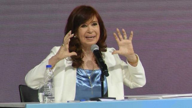 La vicepresidenta Cristina Kirchner volvió a apuntar contra Federico Braun