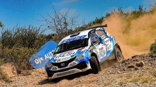 Victorio Ballay uno de los entrerrianos en el Rally Argentino.