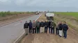 El senador Felipe Michlig presenció el inicio de la obra de repavimentación de la RP 13 entre Virginia y Capivara