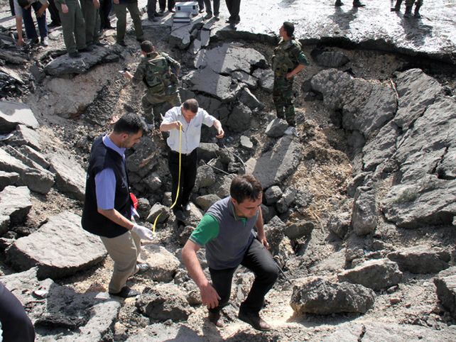 Siria: imágenes del terrible atentado que dejó 55 muertos