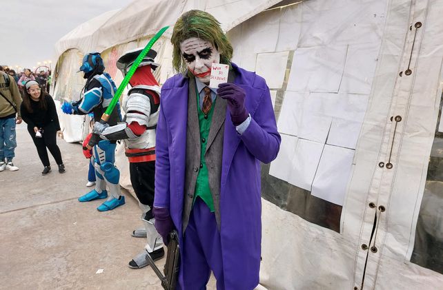 Marcos es apasionado por el cosplay y en esta CBB se disfrazó del Guasón.