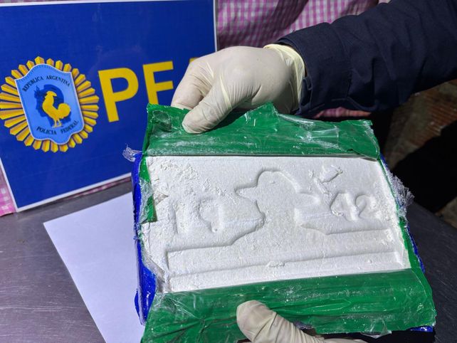 Ladrillos de cocaína y un sello nuevo: 13 detenidos en pocas cuadras de Las Flores Sur.