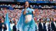 Así sonó el himno de Argentina en la final del Mundial en la voz de María Becerra