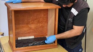 La cocaína era transportada en el interior de unos muebles desde Jujuy hasta la ciudad de Buenos Aires.