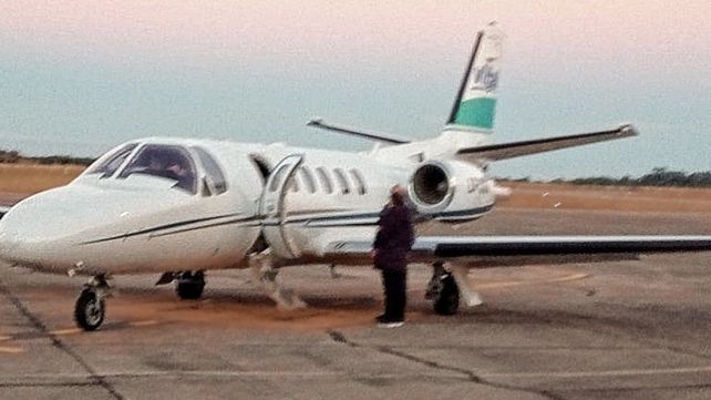 Luciana ya fue trasladada a Buenos Aires en un avión sanitario