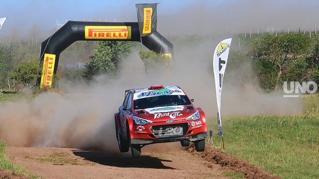 Alejandro Cancio tuvo un regreso con gloria en el Rally de Córdoba.&nbsp;