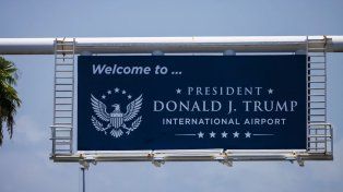 Un aeropuerto de Florida ahora se llama Presidente Donald J. Trump