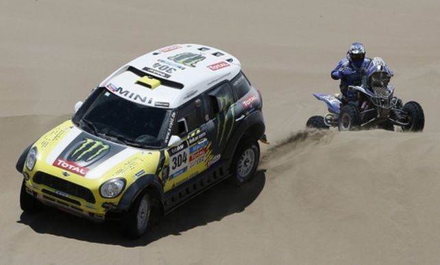Entre dunas y las minas de Antofagasta transcurre la 10ª etapa del Dakar
