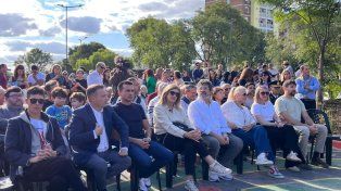 Paraná sumó un nuevo espacio cultural: inauguraron la Plaza Jorge Luis Borges