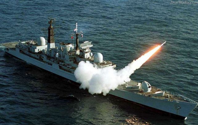 de temer. El destructor británico HMS Edinburgh
